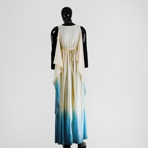 Amisu Ombre Maxi Dress Beaded Waist Elegant - Picture 2 of 4